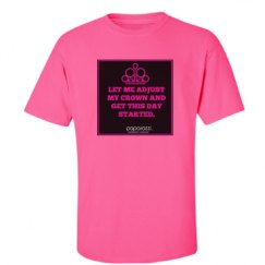 Unisex Ultra Cotton Safety Neon Crewneck Tee