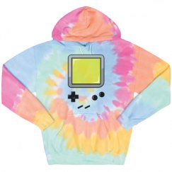 Unisex Tie-Dye Fleece Hoodie