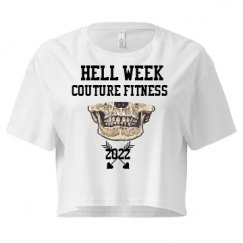 Ladies Festival Cali Crop Top Tee