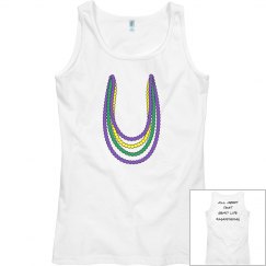 Mardi gras tank