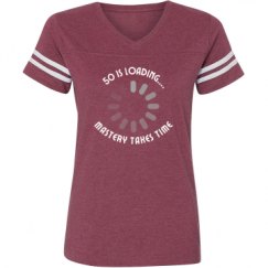 Ladies Relaxed Fit Vintage Sports Tee