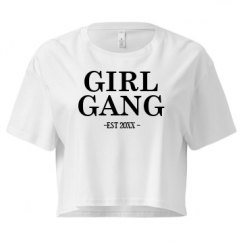 Ladies Festival Cali Crop Top Tee