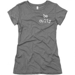 Ladies Slim Fit Super Soft Triblend Tee