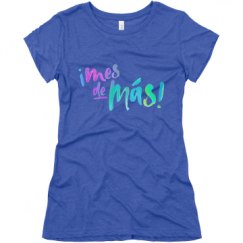 Ladies Slim Fit Super Soft Triblend Tee