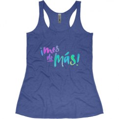 Ladies Slim Fit Super Soft Racerback Triblend Tank