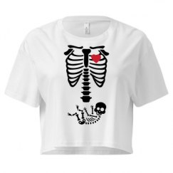 Ladies Festival Cali Crop Top Tee