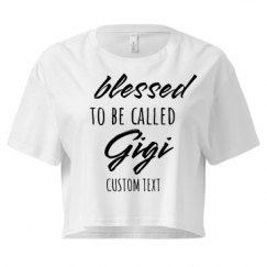 Ladies Festival Cali Crop Top Tee