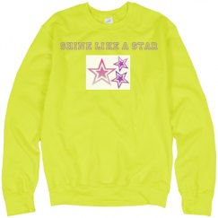 Unisex Neon Crewneck Sweatshirt