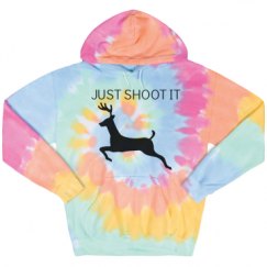 Unisex Tie-Dye Fleece Hoodie