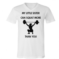 Unisex V-Neck Jersey Tee