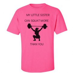 Unisex Ultra Cotton Safety Neon Crewneck Tee