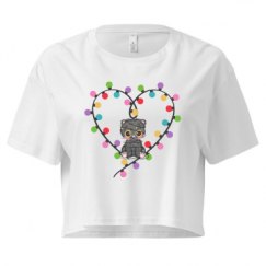 Ladies Festival Cali Crop Top Tee