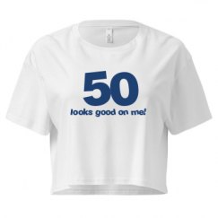 Ladies Festival Cali Crop Top Tee