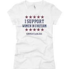 Ladies Slim Fit Basic Promo Jersey Tee