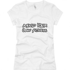 Ladies Slim Fit Basic Promo Jersey Tee