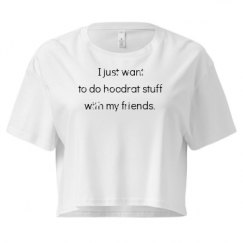 Ladies Festival Cali Crop Top Tee