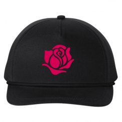 Snapback Five-Panel Rope Hat