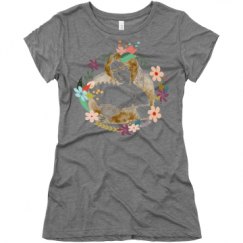 Ladies Slim Fit Super Soft Triblend Tee