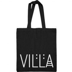 Villa Title Logo Black Tote