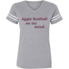 Ladies Relaxed Fit Vintage Sports Tee