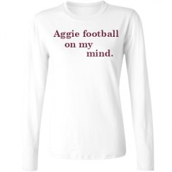 Ladies Relaxed Fit Basic Long Sleeve Tee