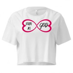 Ladies Festival Cali Crop Top Tee