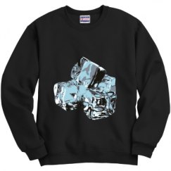 Unisex Film and Foil Crewneck Sweatshirt