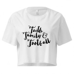 Ladies Festival Cali Crop Top Tee