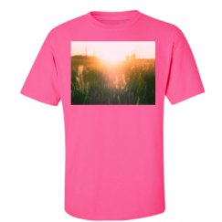 Unisex Ultra Cotton Safety Neon Crewneck Tee