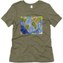 Ladies Relaxed Fit Super Soft Triblend Tee