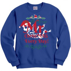 Unisex Film and Foil Crewneck Sweatshirt