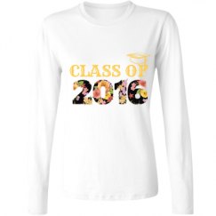 Ladies Relaxed Fit Basic Long Sleeve Tee