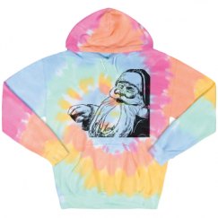 Unisex Tie-Dye Fleece Hoodie