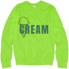 Unisex Neon Crewneck Sweatshirt