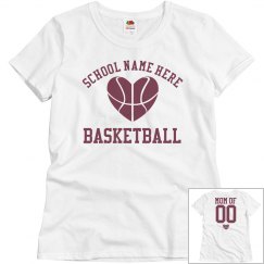 Budget Priced Custom Basketball Mom Shirt