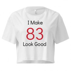 Ladies Festival Cali Crop Top Tee