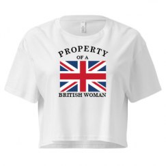 Ladies Festival Cali Crop Top Tee