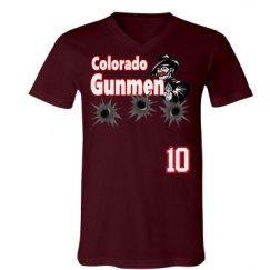 Unisex V-Neck Jersey Tee