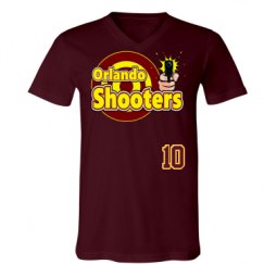 Unisex V-Neck Jersey Tee