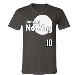 Unisex V-Neck Jersey Tee