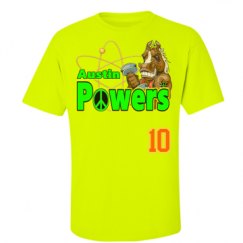 Unisex Ultra Cotton Safety Neon Crewneck Tee