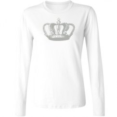 Ladies Relaxed Fit Basic Long Sleeve Tee