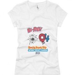 Ladies Slim Fit Basic Promo Jersey Tee