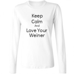 Ladies Relaxed Fit Basic Long Sleeve Tee