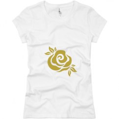 Ladies Slim Fit Basic Promo Jersey Tee