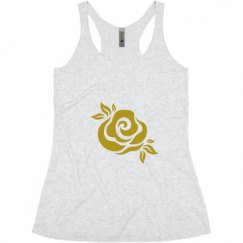 Ladies Slim Fit Super Soft Racerback Triblend Tank