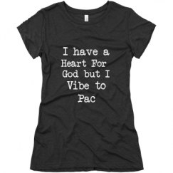 Ladies Slim Fit Super Soft Triblend Tee