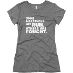 Ladies Slim Fit Super Soft Triblend Tee