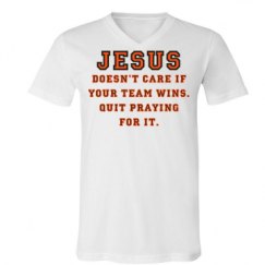 Unisex V-Neck Jersey Tee