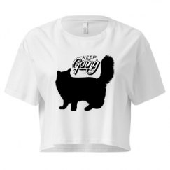 Ladies Festival Cali Crop Top Tee